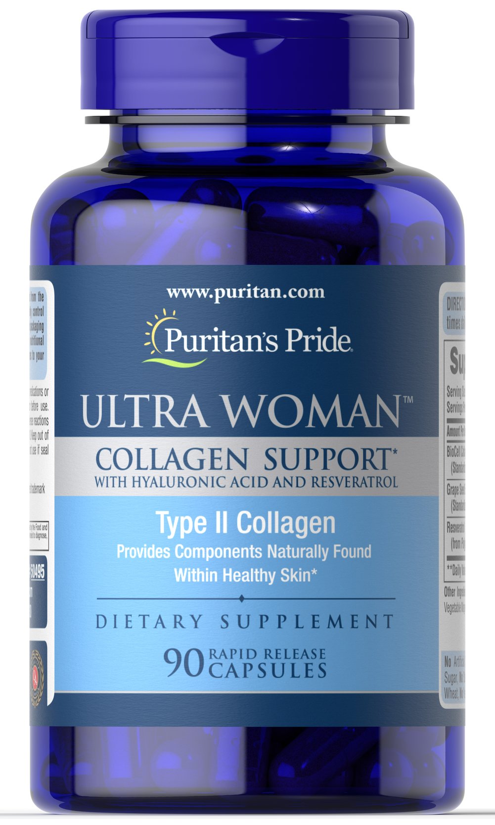 Ultra Woman™膠原蛋白支持物1000毫克含玻尿酸